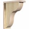 Ekena Millwork Carmel Rough Sawn Corbel w/Backplate, Douglas Fir, 6"W x 14"D x 18"H COR06X14X18CAR01RDF - alternate 1
